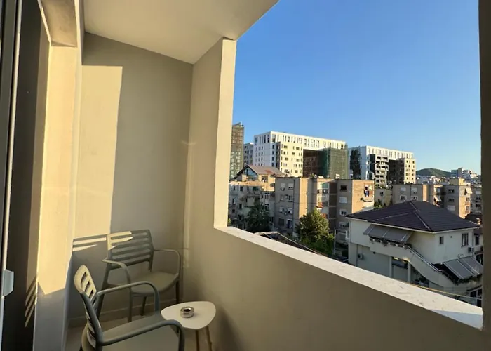 Stylish Renovated Flat With 2 Balconies & Great Natural Light * Tirana